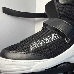 Papaison Adjustable Inline Skates Black Color Adult Size XL ( 7 -10.5) New W/Bag